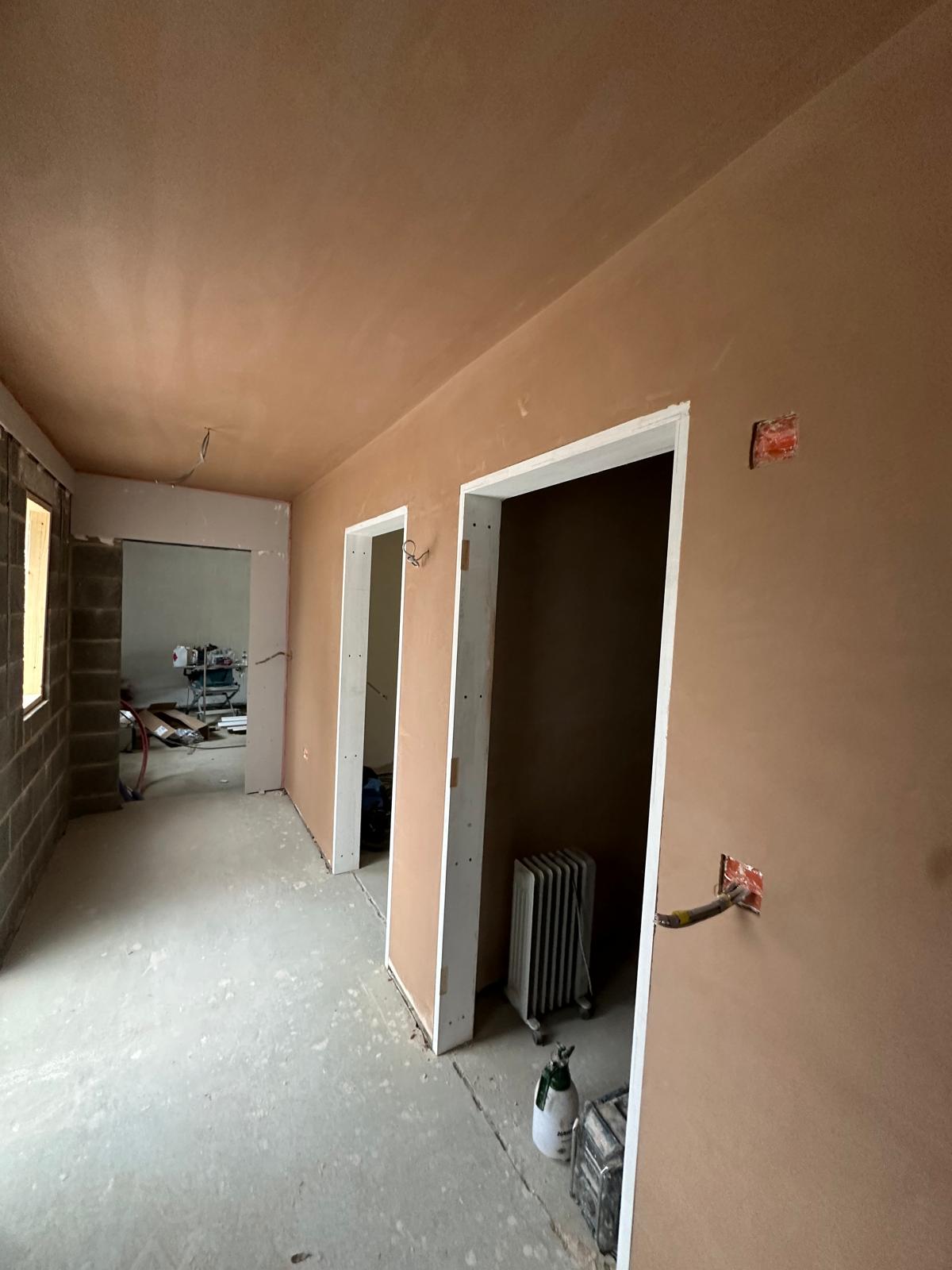 Renovation plastering