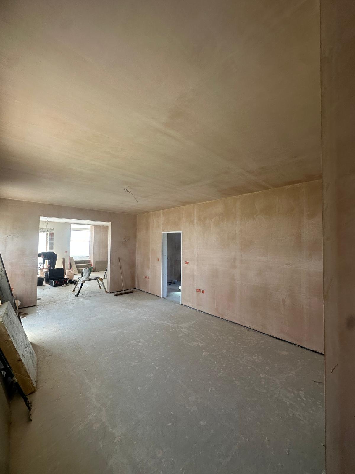 Renovation plastering