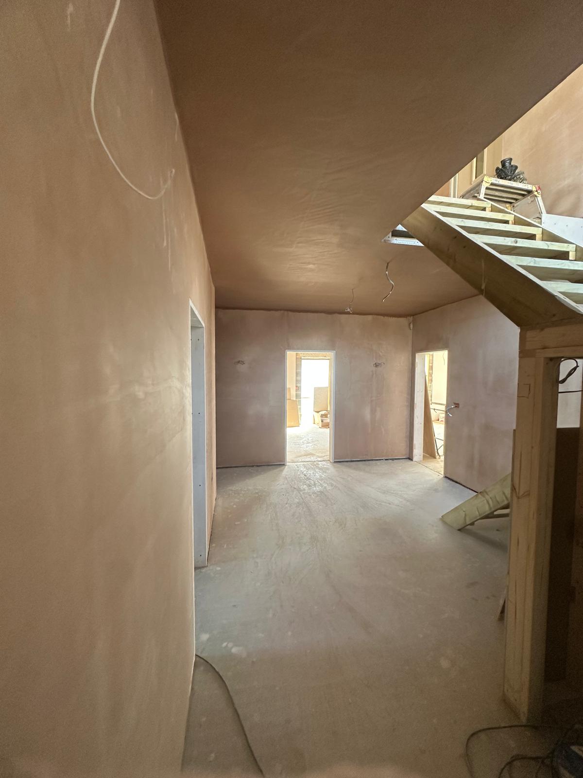 Renovation plastering