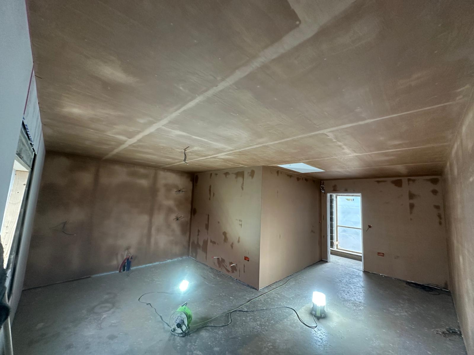 Renovation plastering